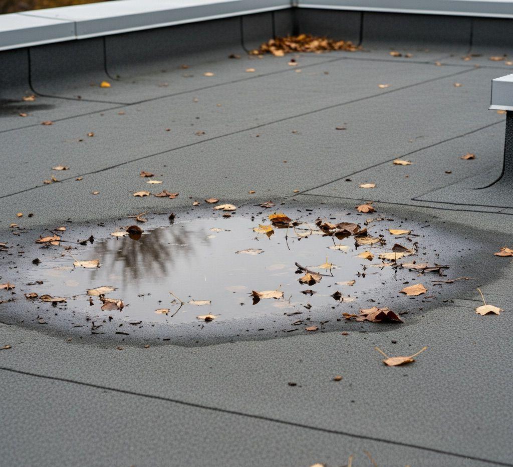 Daklekkage In Herfst Weert